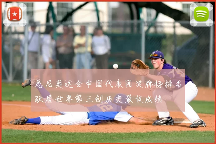 悉尼奥运会中国代表团奖牌榜排名跃居世界第三创历史最佳成绩